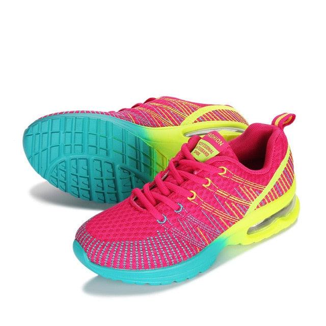 Women's Lightweight Athletic Sneakers Breathable Air Cushion Shoes