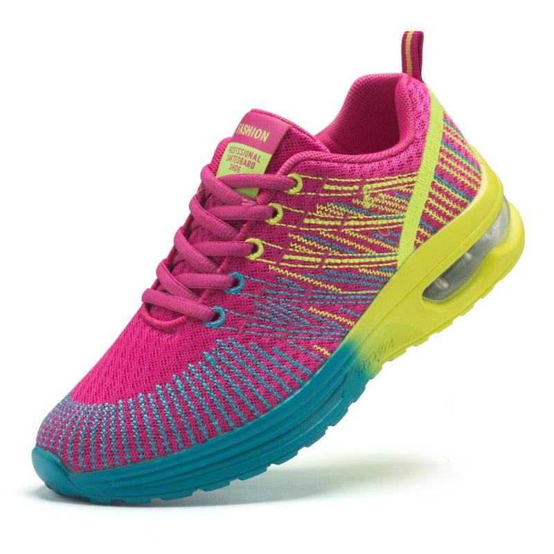 Women's Lightweight Athletic Sneakers Breathable Air Cushion Shoes