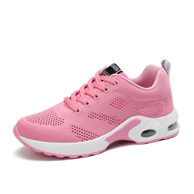 Women's Lightweight Athletic Sneakers Breathable Air Cushion Shoes