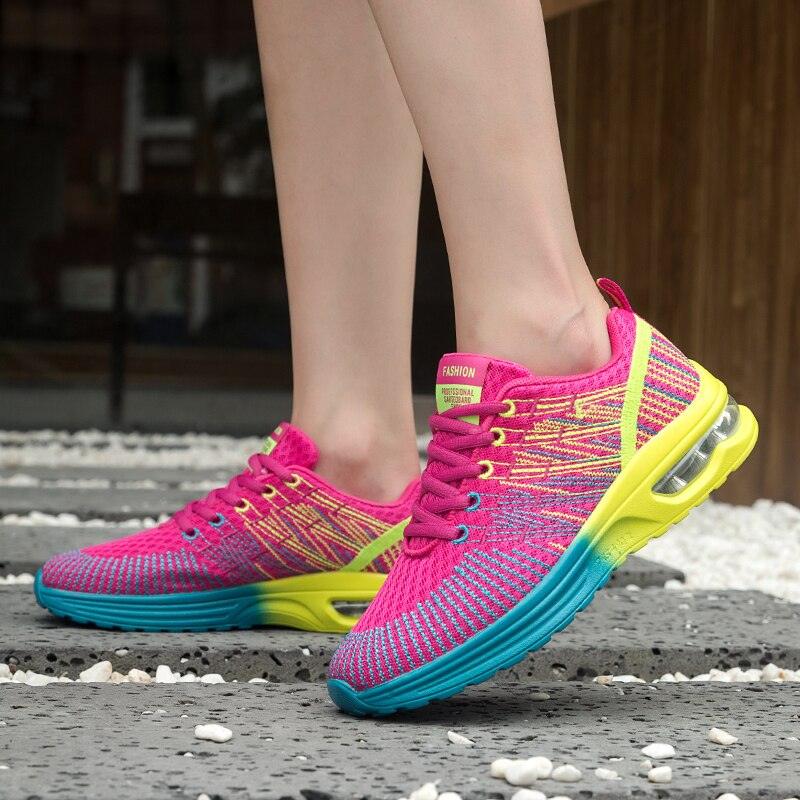 Women's Lightweight Athletic Sneakers Breathable Air Cushion Shoes