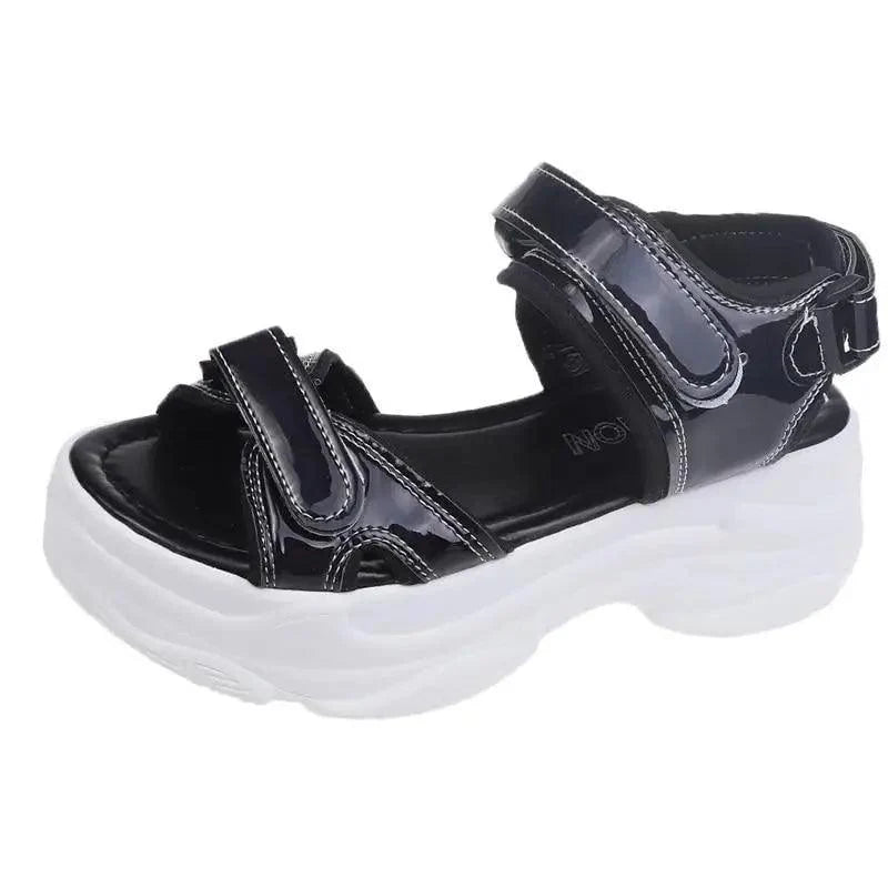 Sporty Women's Colorful Sandals, Y2K Fashion Beach Sandals