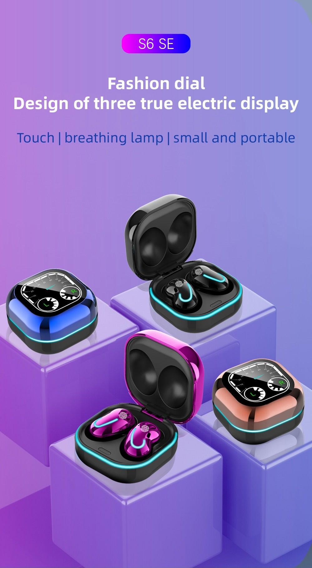 Wireless Bluetooth 5.1 Sport Headphones with HiFi Sound & LED Display