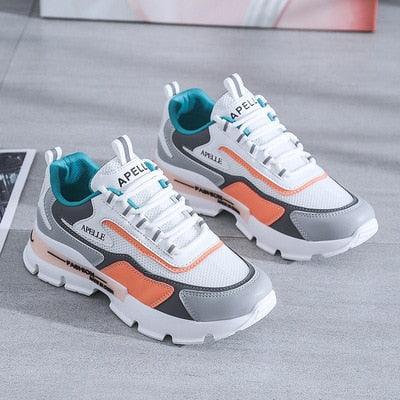 Women's Breathable Mesh Running Shoes Casual Athletic Sneakers