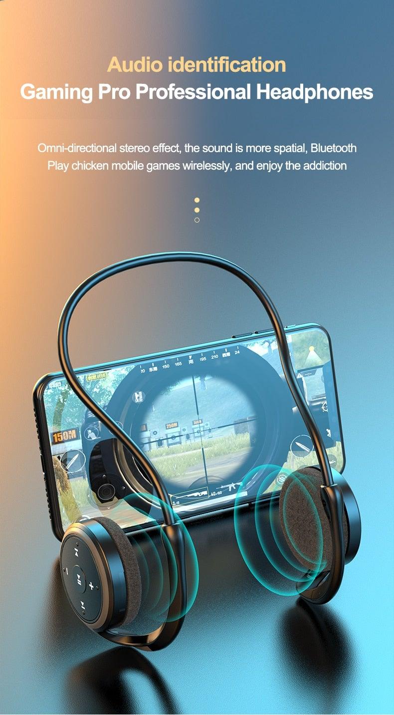 Sports Headphones Wireless Wearable Music Player Built-in Memory Sweatproof  Player Music FM Radio Wireless Headset Bluetooth Headphones Earbuds Bluetooth 5.0 Sport Outdoor Workout Hands Free Handsfree Ear Buds For Running