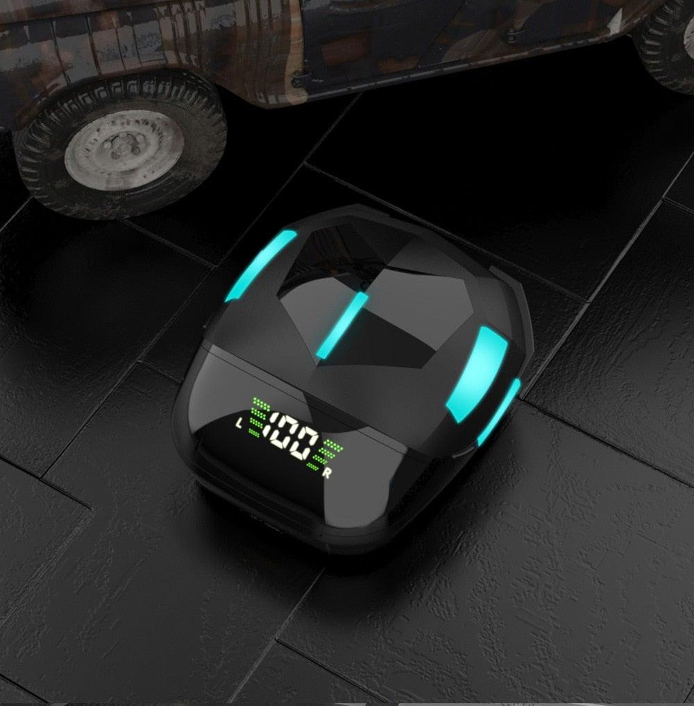 Bluetooth 5.1 Wireless Earbuds with LED Display & Charging Case