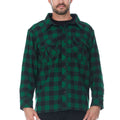 Minus33 heavyweight wool guide shirt jacket in a durable, thick knit fabric for outdoor activities.