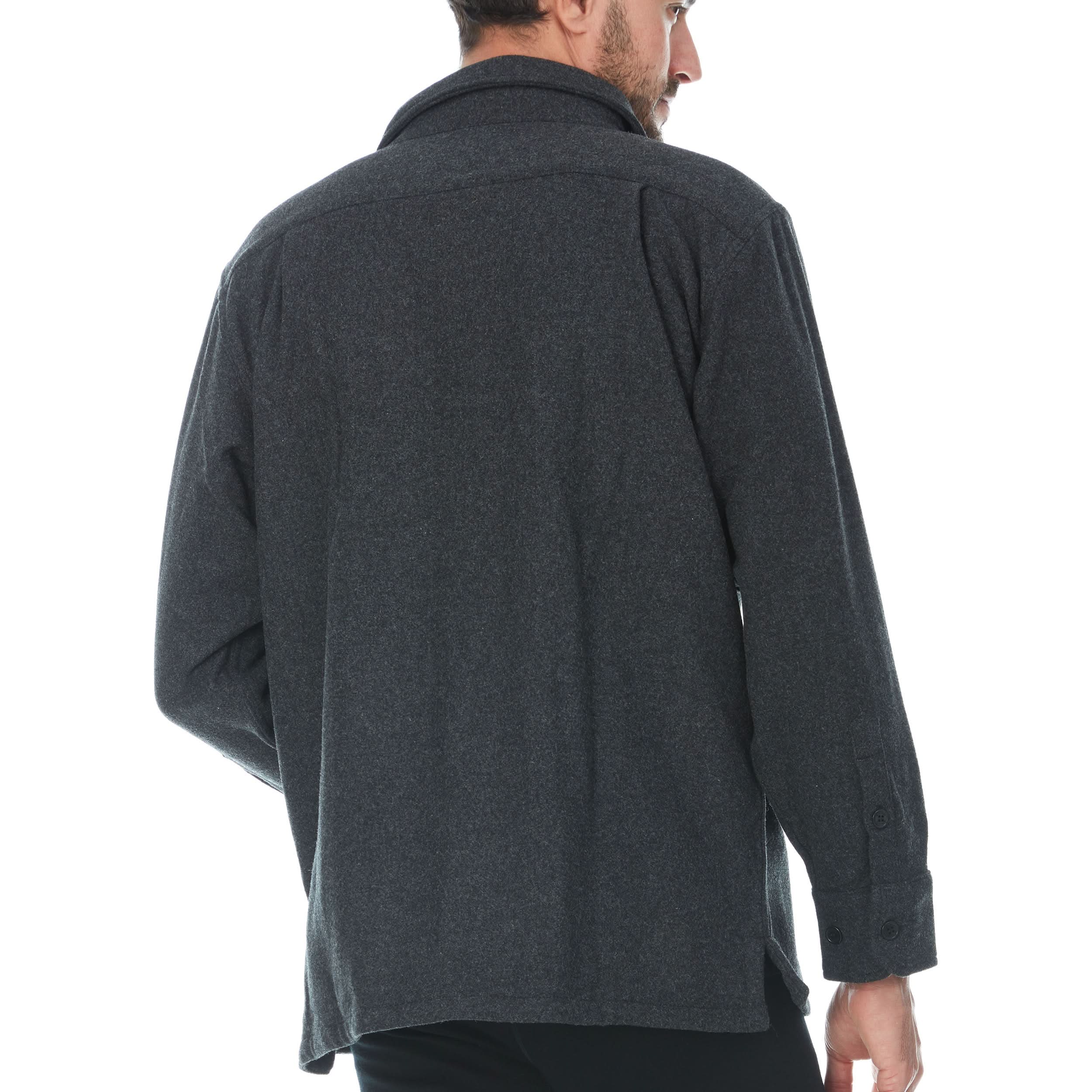 Heavyweight Wool Guide Shirt Jacket - 34.4oz Durable Outerwear