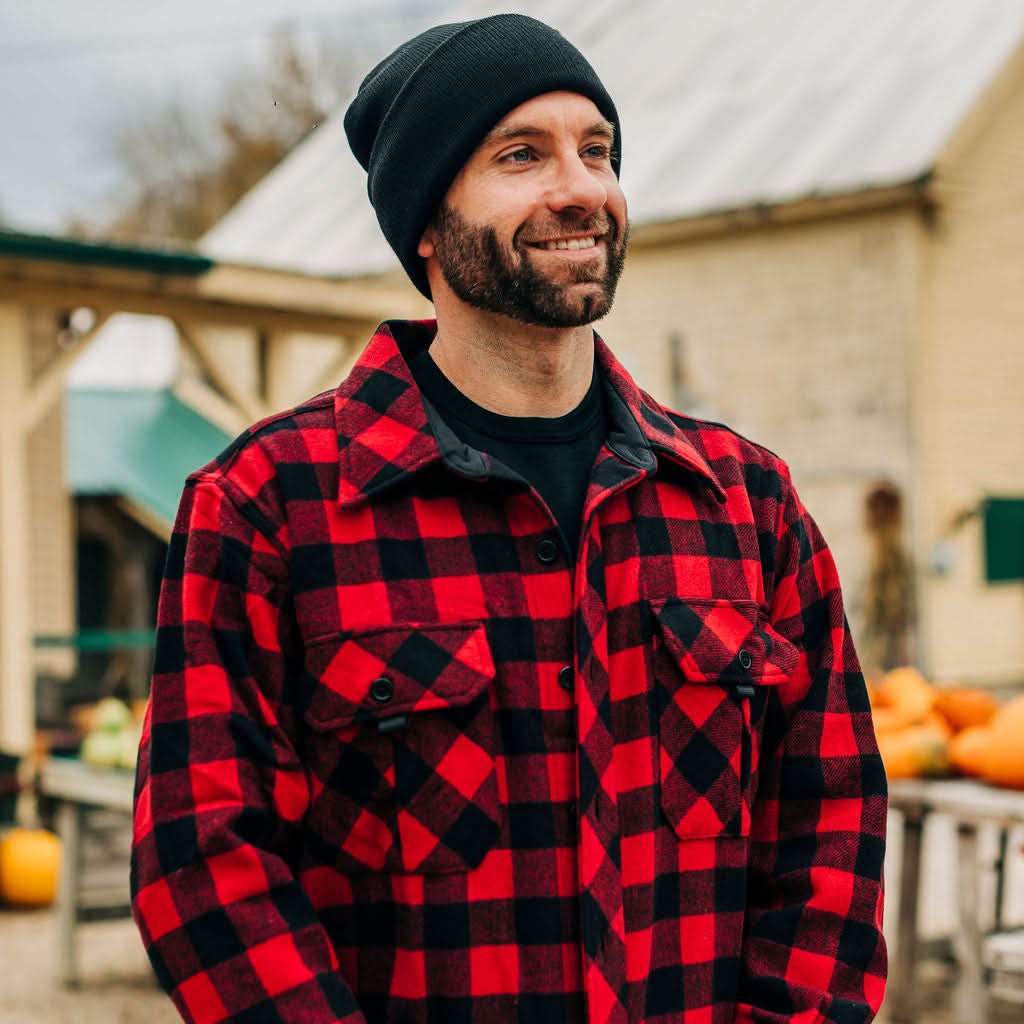 Heavyweight Wool Guide Shirt Jacket - 34.4oz Durable Outerwear