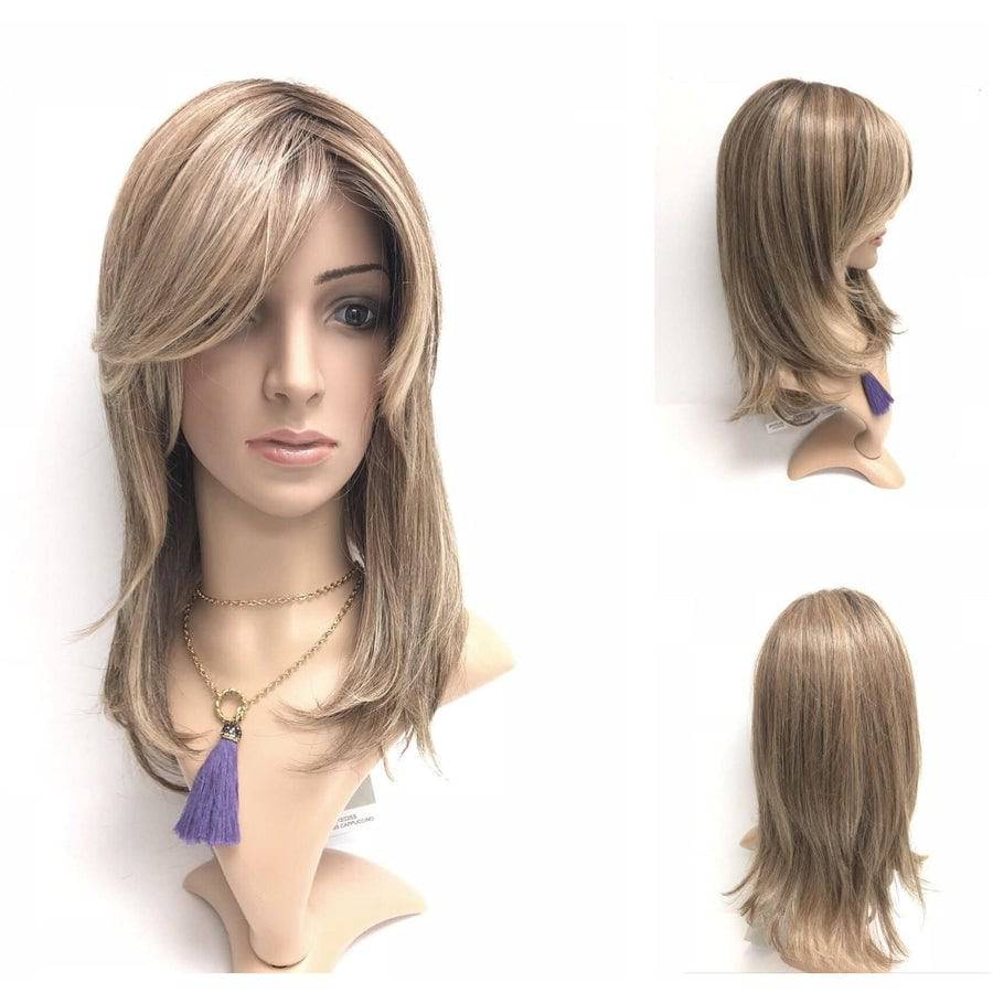 Spotlight Long Layered Wig in SS14/88 Cappuccino