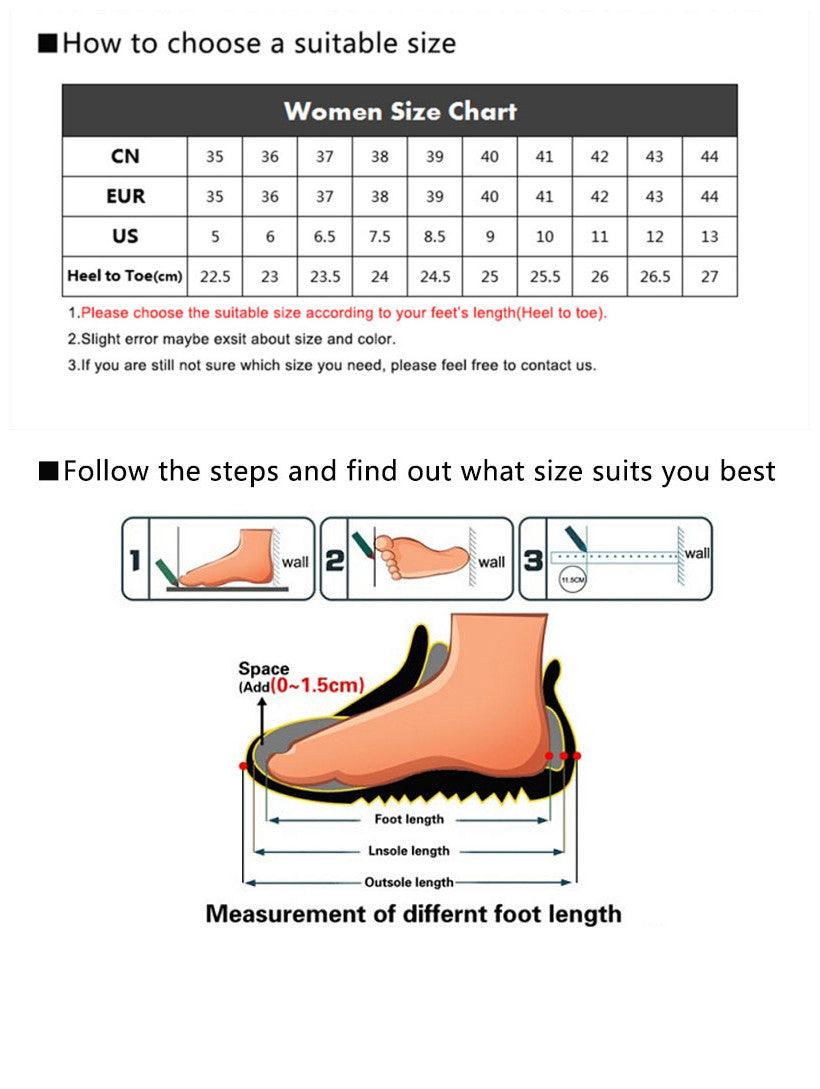Women's White Platform Sneakers PU Leather Casual Lace-Up Shoes