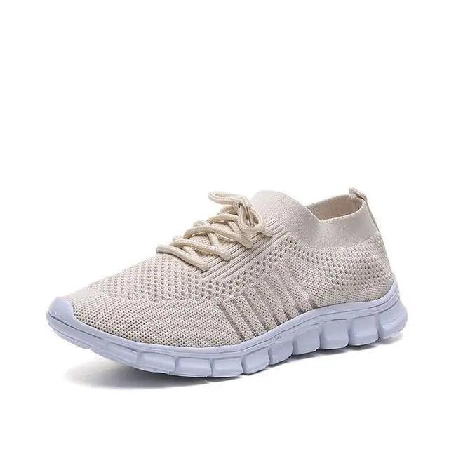 Women's Lightweight Breathable Mesh Sneakers for Summer Walking