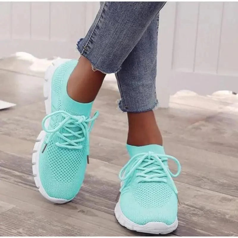 Women's Lightweight Breathable Mesh Sneakers for Summer Walking