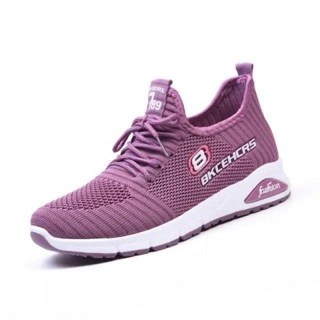 Women's Lightweight Breathable Mesh Sneakers for Summer Walking