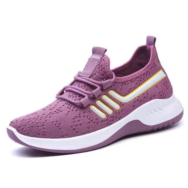 Women's Lightweight Breathable Mesh Sneakers for Summer Walking