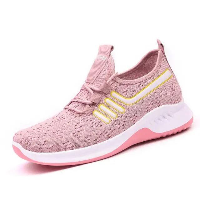 Women's Lightweight Breathable Mesh Sneakers for Summer Walking
