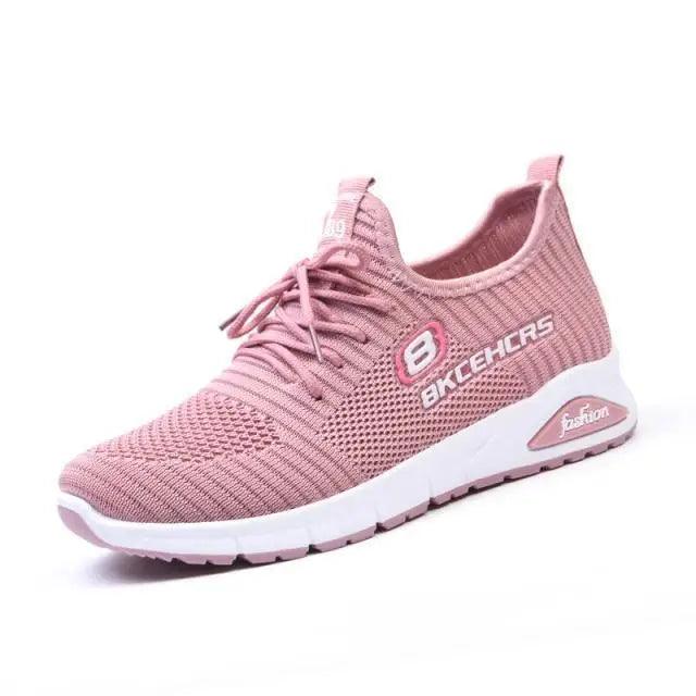Women's Lightweight Breathable Mesh Sneakers for Summer Walking