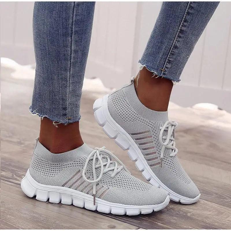 Women's Lightweight Breathable Mesh Sneakers for Summer Walking