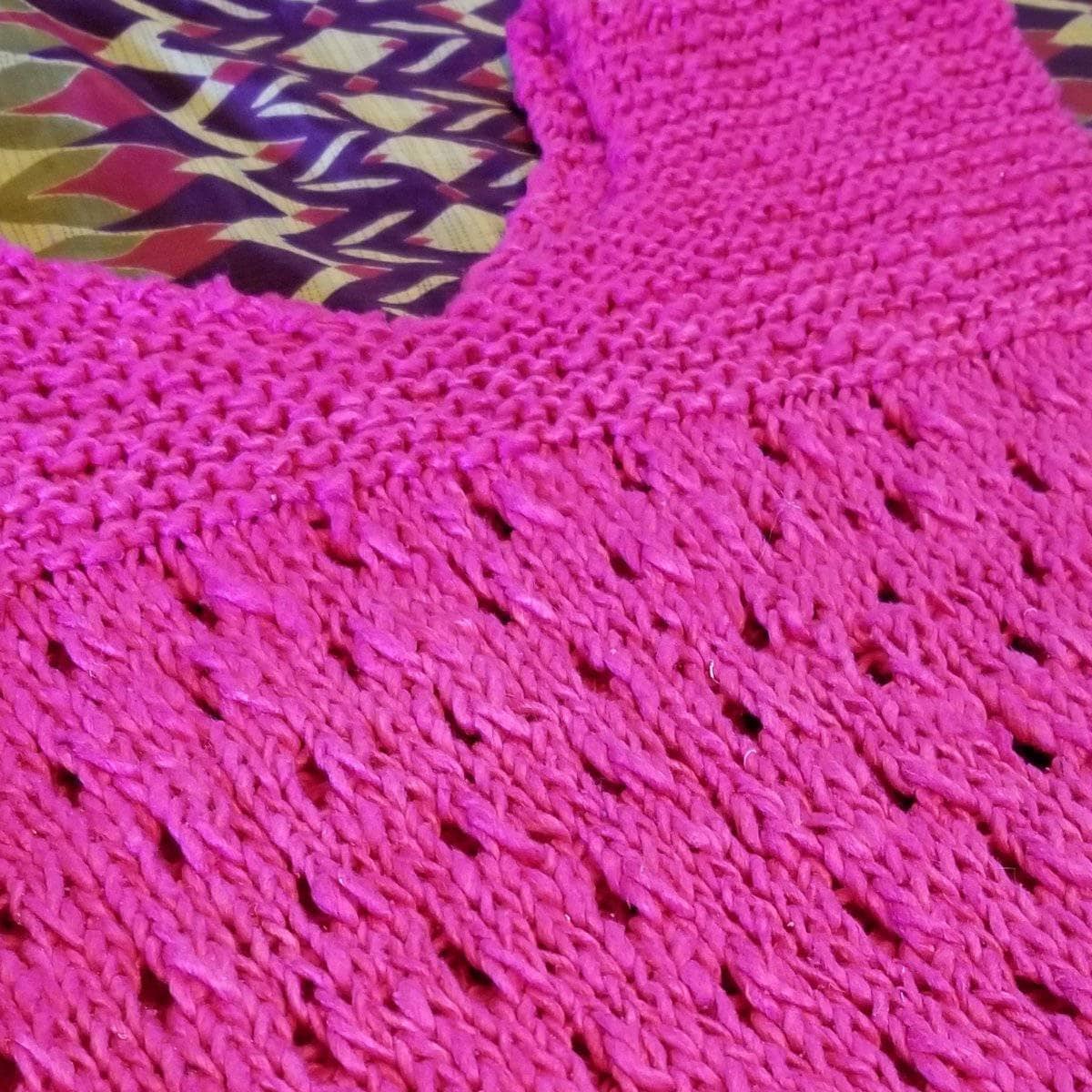 Spring Fling Tee Knitting Pattern: DIY Handmade Summer Top