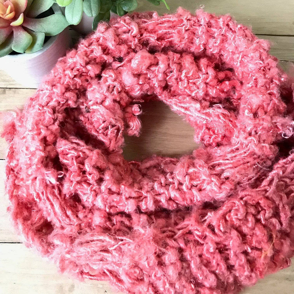 Spring Infinity Scarf Knit Kit - Versatile Handmade Accessory