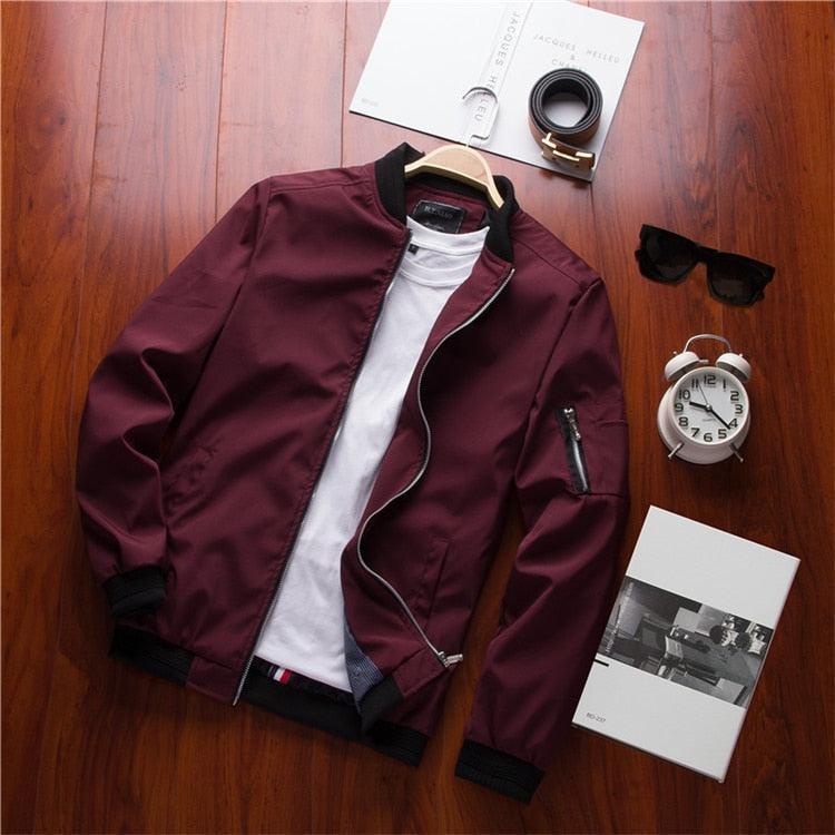 Men’s Classic Slim Fit Lightweight Casual Jacket