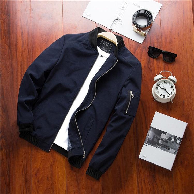 Men’s Classic Slim Fit Lightweight Casual Jacket