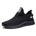 Men's White Mesh Breathable Fashion Sneakers Lightweight Trainers