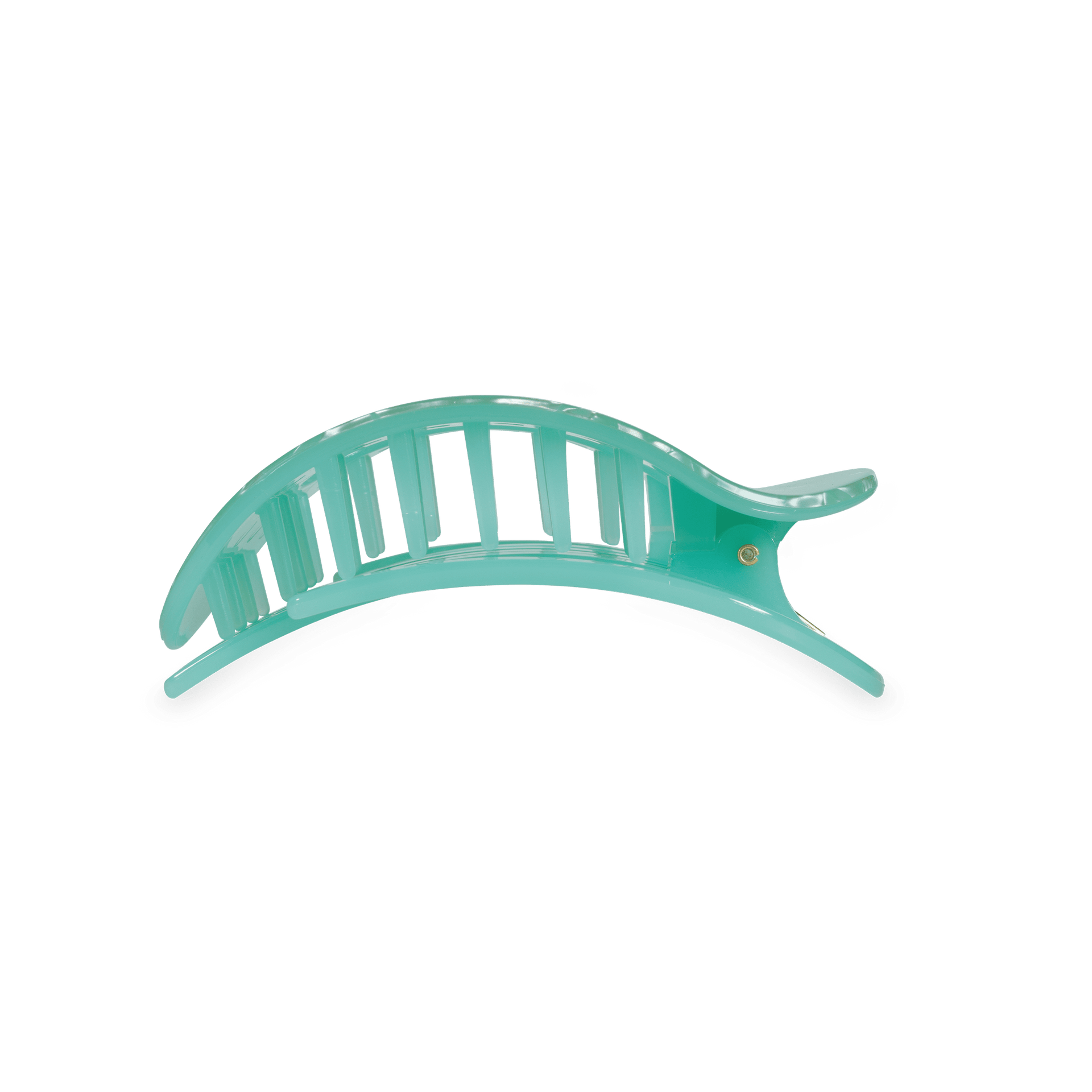 Spring Splash Medium Flat Round Hair Clip