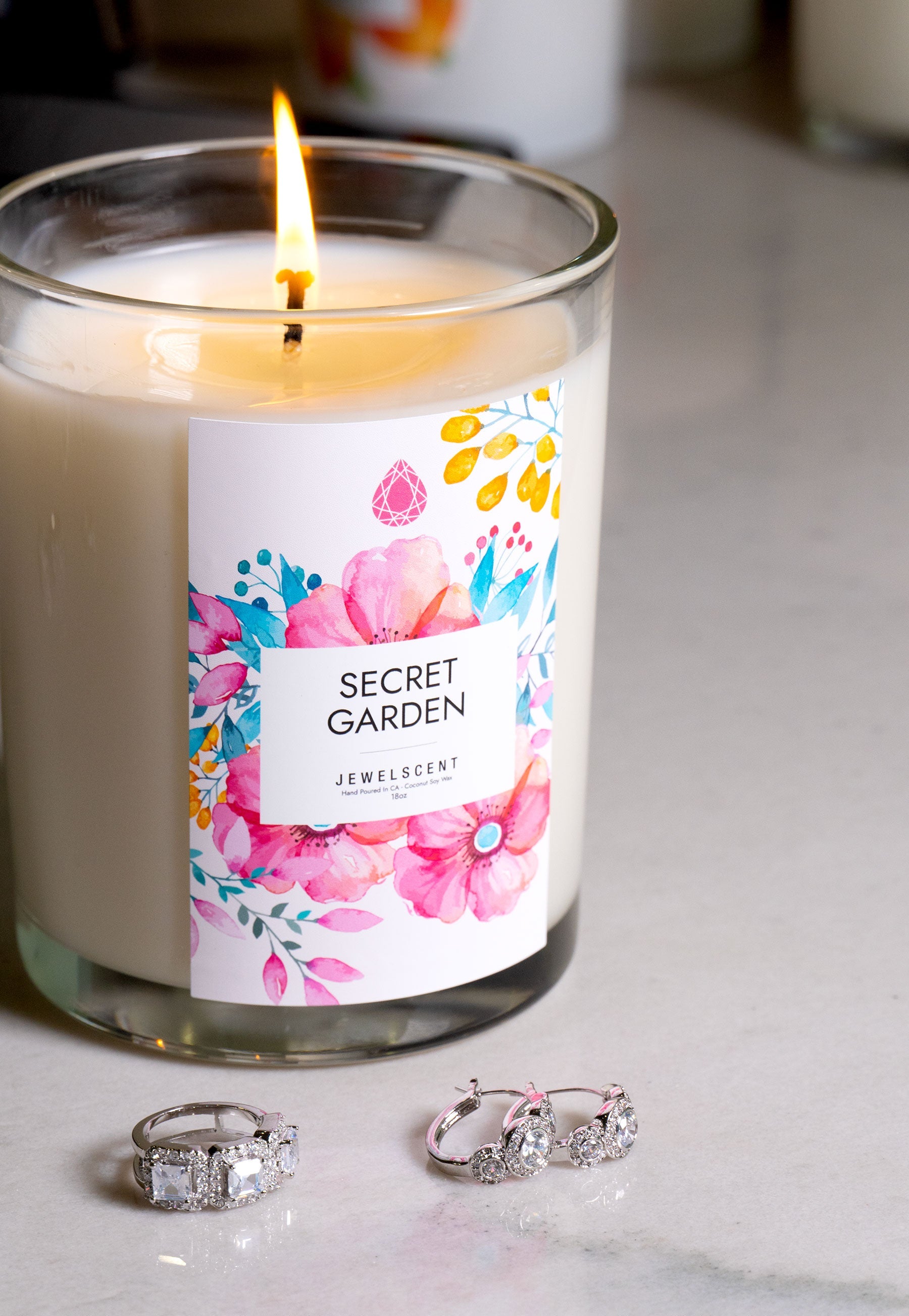 Secret Garden 18oz Mystery Jewelry Candle