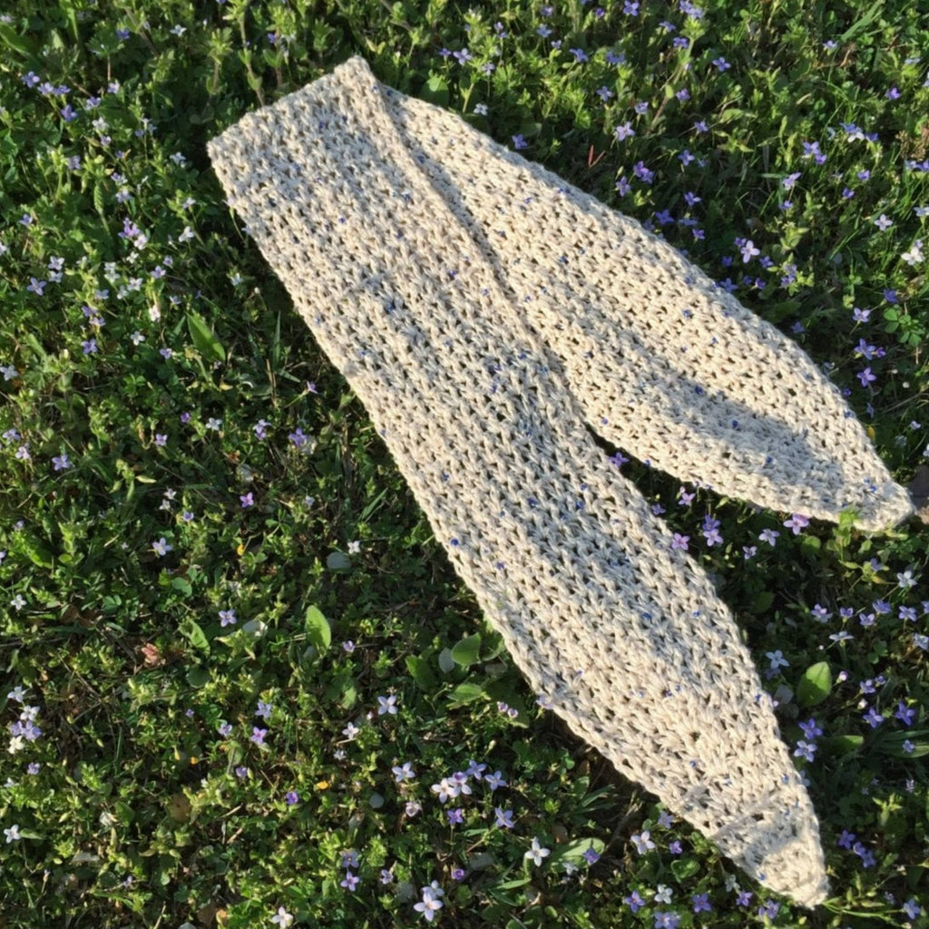 Springtime City Mini Crochet Scarf Kit - Multi-Colored Knit DIY