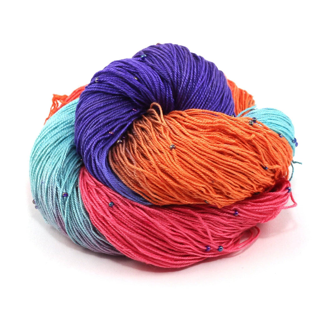 Springtime City Mini Crochet Scarf Kit - Multi-Colored Knit DIY
