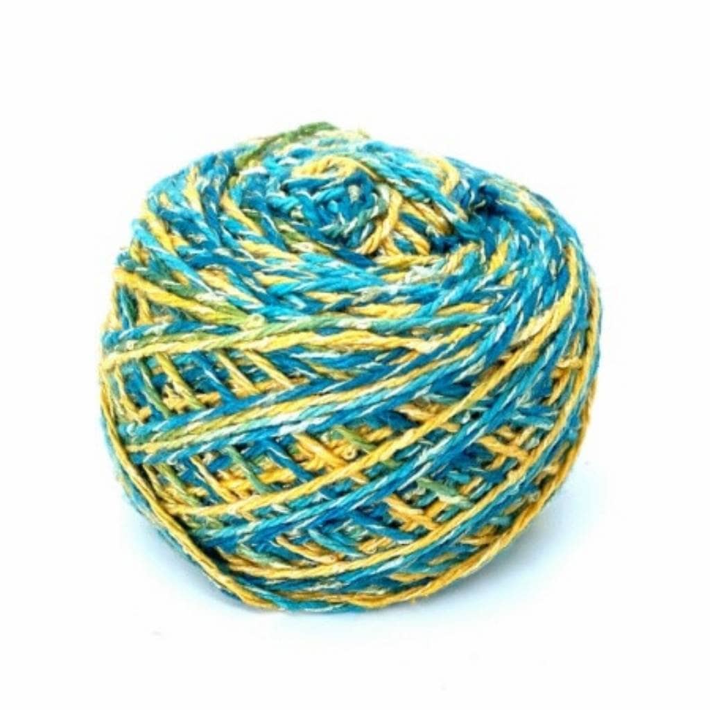 Springy Shells Silk Scarf Crochet Kit - Lightweight DIY Project