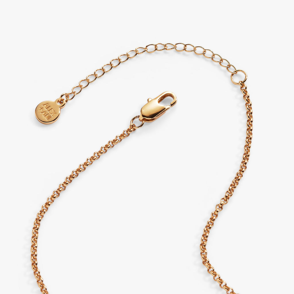 Gold Aperol Spritz Charm Necklace for Summer Jewelry