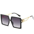 Oversized Flat Top Square Fashion Sunglasses for Women & Men