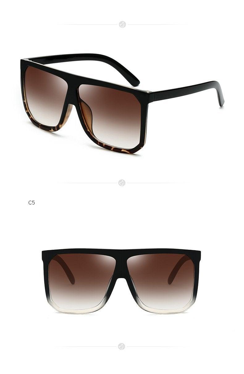 Oversized Square Fashion Sunglasses for Women and Men