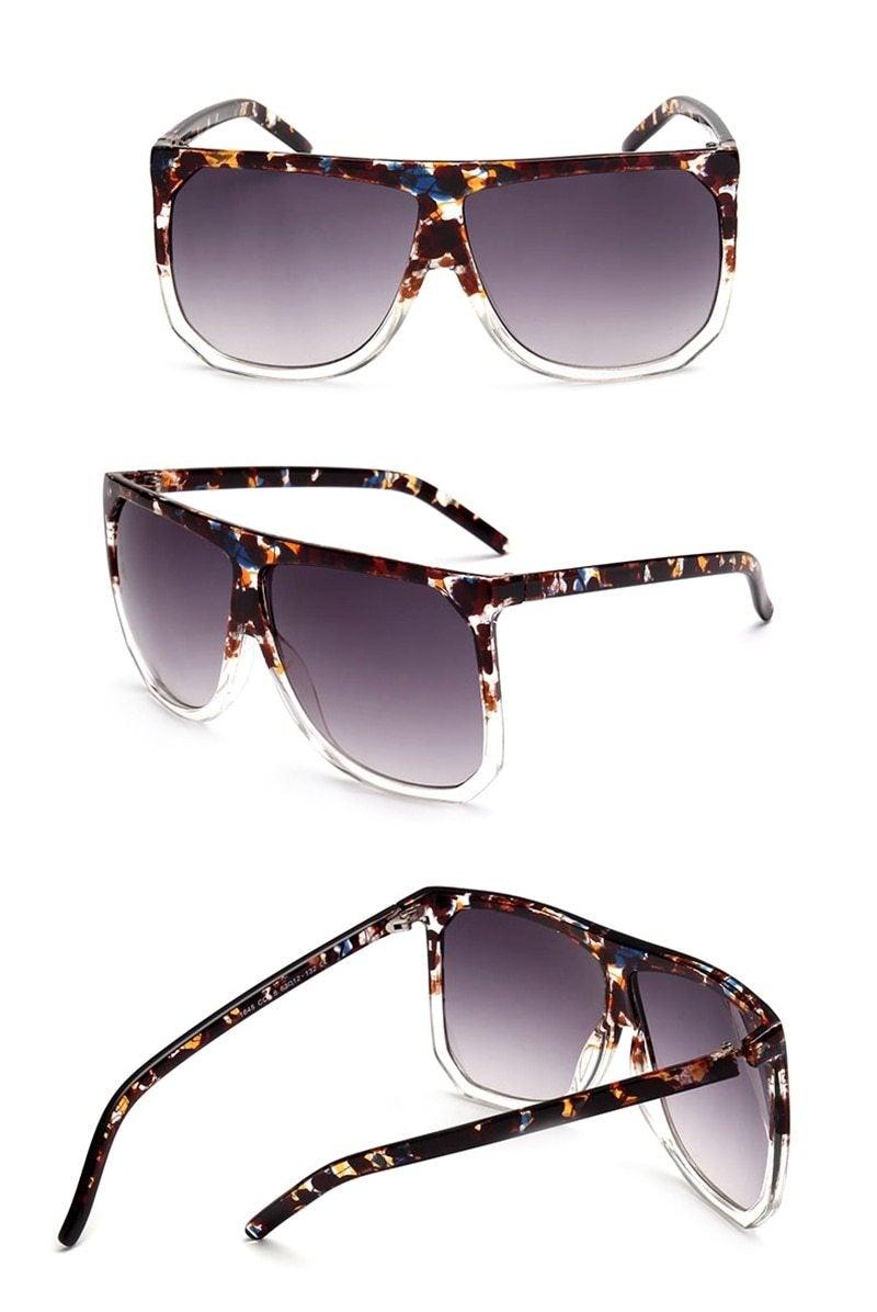 Oversized Square Fashion Sunglasses for Women and Men