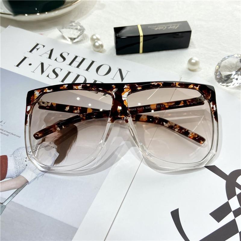 Oversized Square Fashion Sunglasses for Women and Men