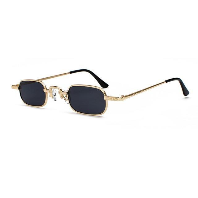 Unisex Minimalist Rimless Square Sunglasses for Streetwear
