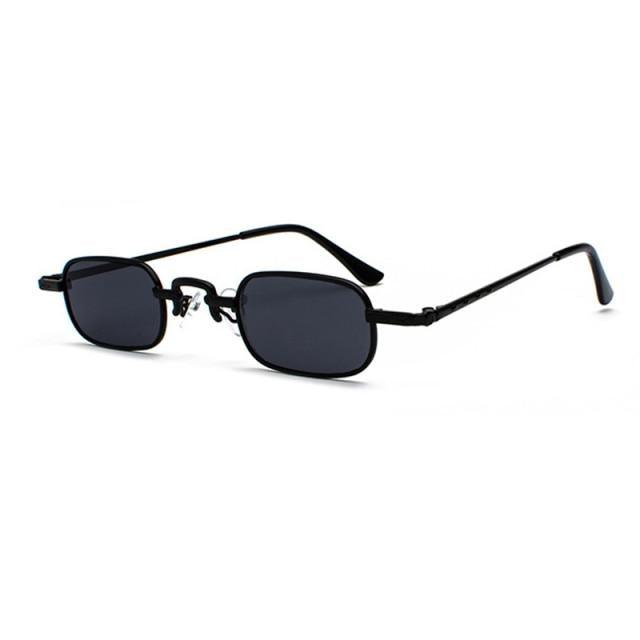 Unisex Minimalist Rimless Square Sunglasses for Streetwear