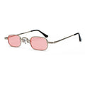 Unisex Minimalist Rimless Square Sunglasses for Streetwear