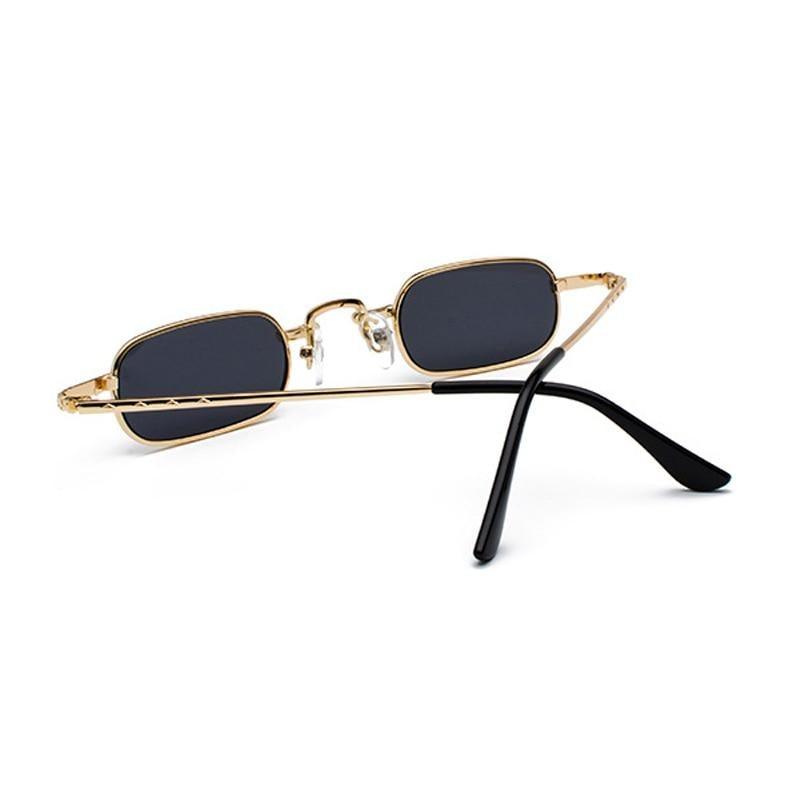 Unisex Minimalist Rimless Square Sunglasses for Streetwear
