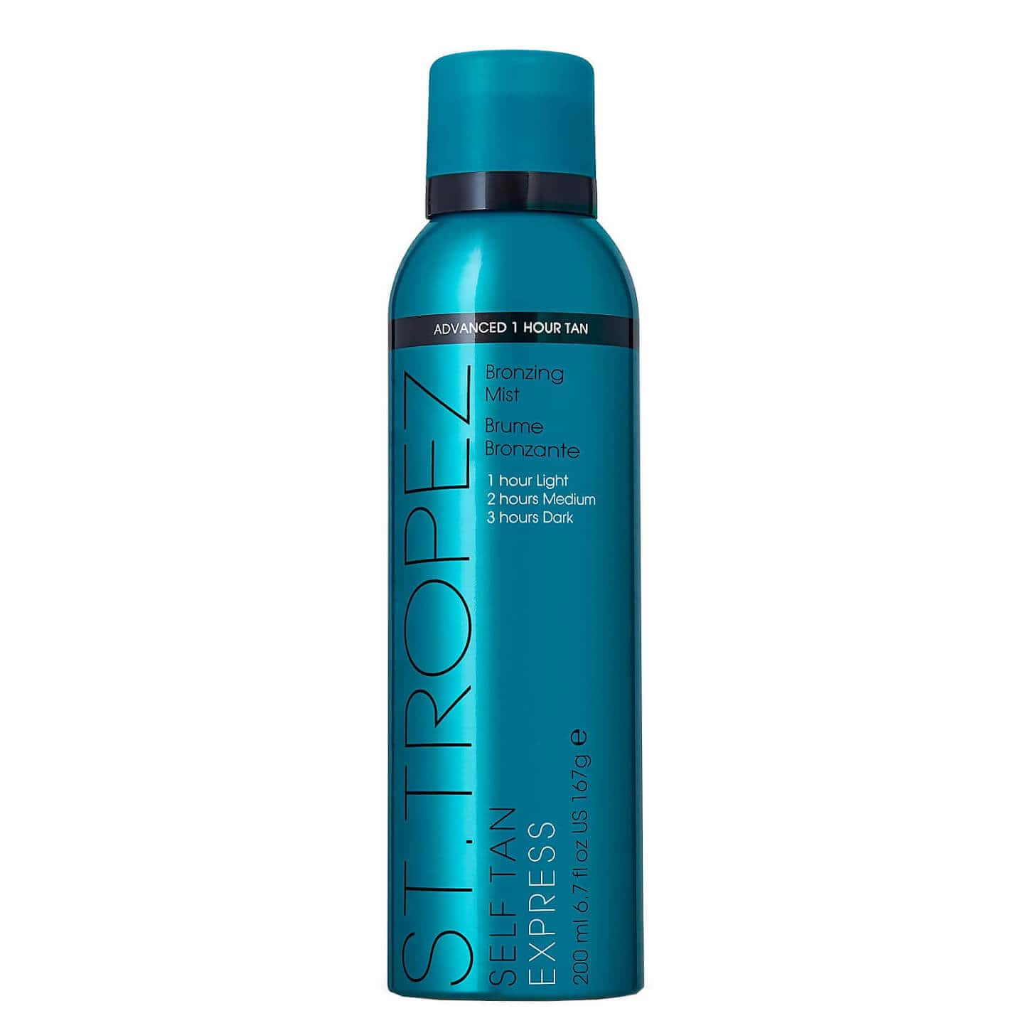 St.Tropez Self Tan Express Bronzing Mist 200ml bottle for streak-free natural-looking tan