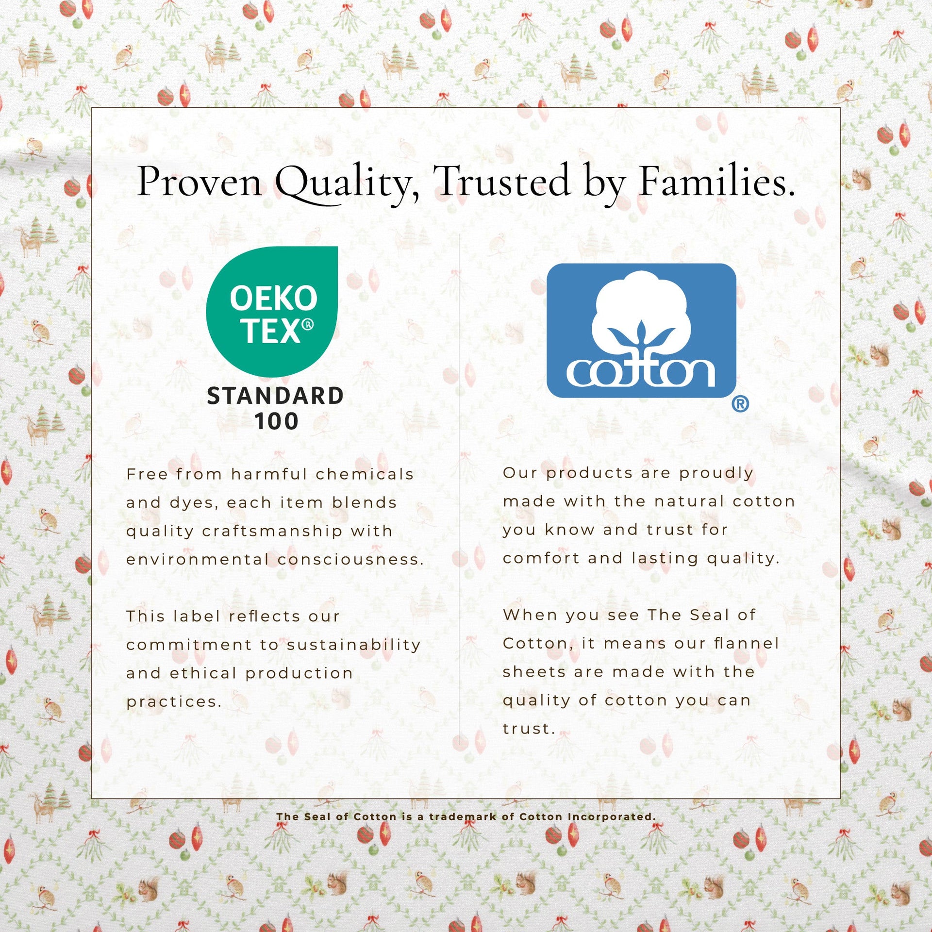 Turkish Cotton Flannel Sheet Set - Elevated Holiday Collection