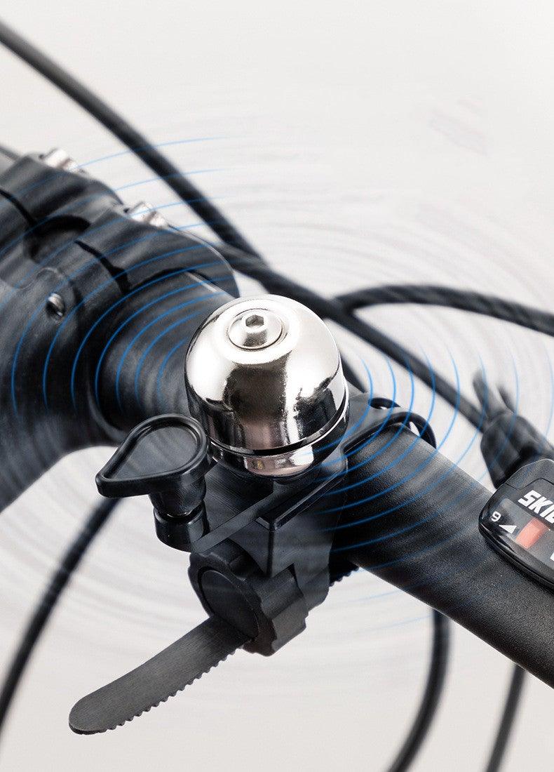 Classic Stainless Steel Bicycle Bell Set - Loud Crisp Sound Horn