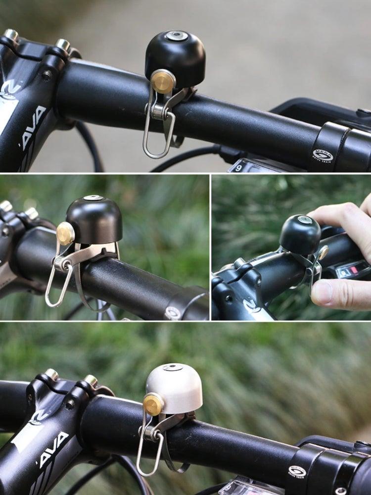 Classic Stainless Steel Bicycle Bell Set - Loud Crisp Sound Horn