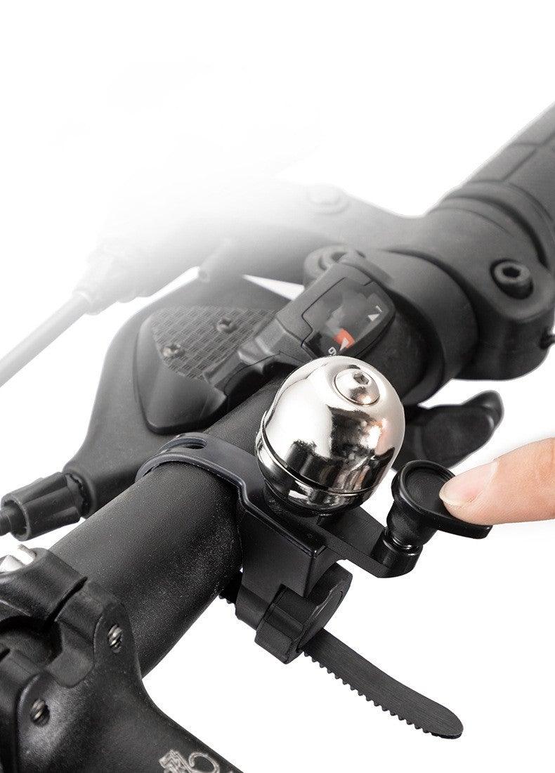 Classic Stainless Steel Bicycle Bell Set - Loud Crisp Sound Horn