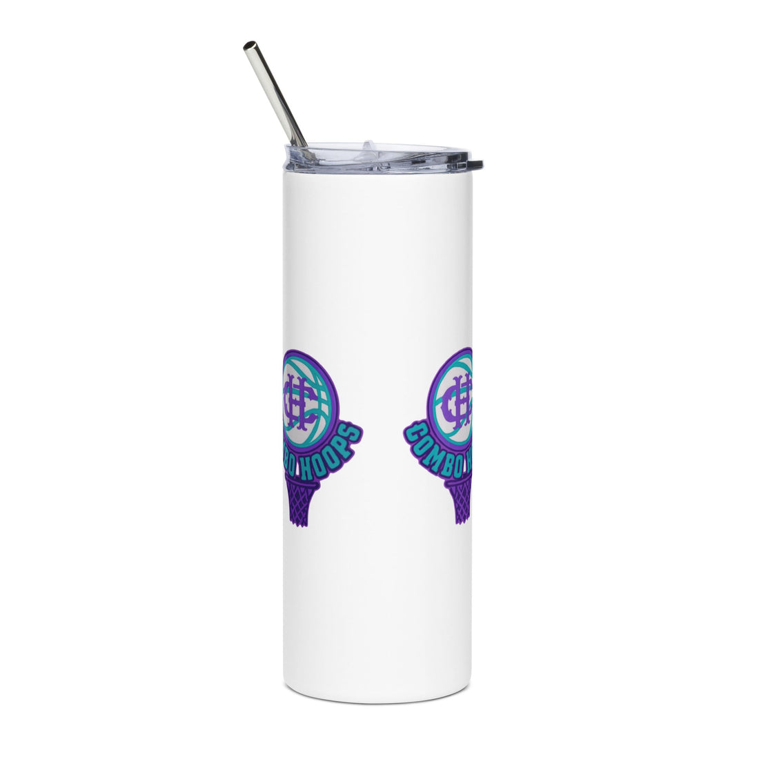 20 oz Stainless Steel Tumbler with Straw for Hot or Cold Drinks - Image 4
