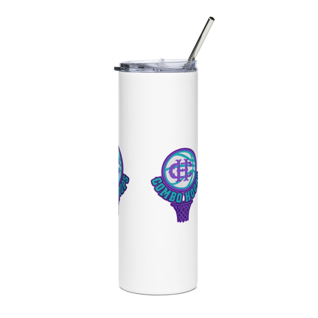 20 oz Stainless Steel Tumbler with Straw for Hot or Cold Drinks - Image 5