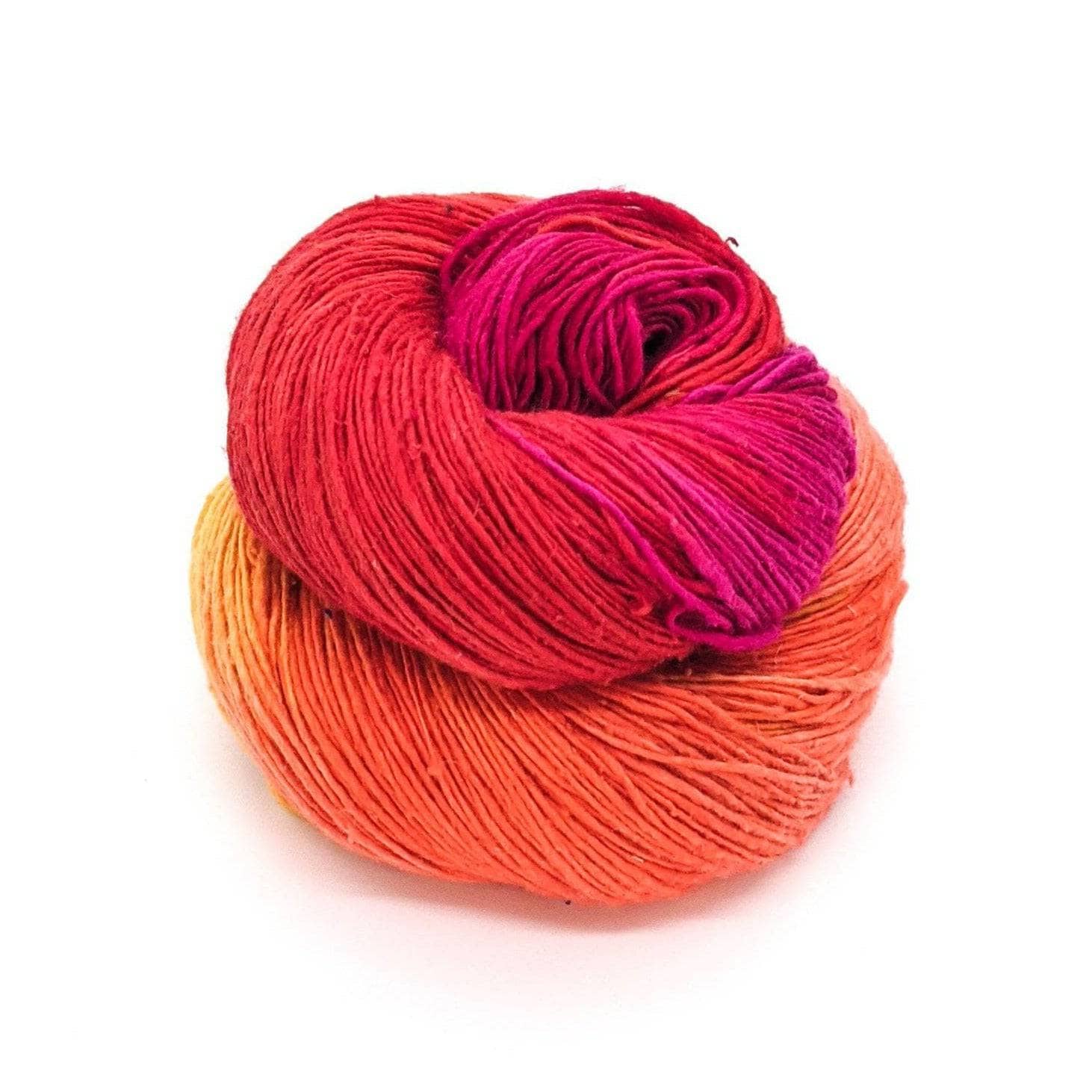 Star Stitch Lace Weight Crochet Shawl Kit - DIY Yarn Craft Set