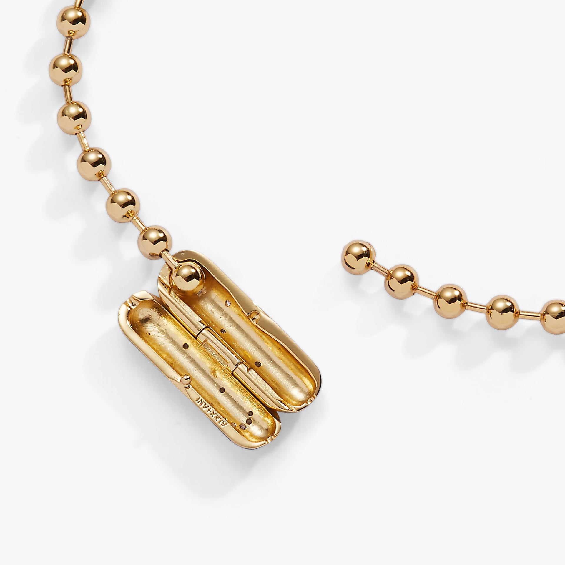 Starry Night Barrel Closure Bracelet in Gold and Navy-Blue