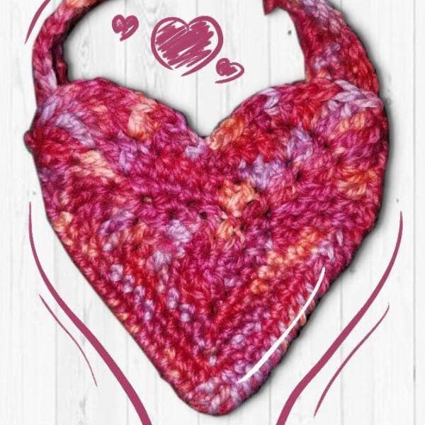 Start at Love Crochet Pouch Digital Pattern for DIY Gifts